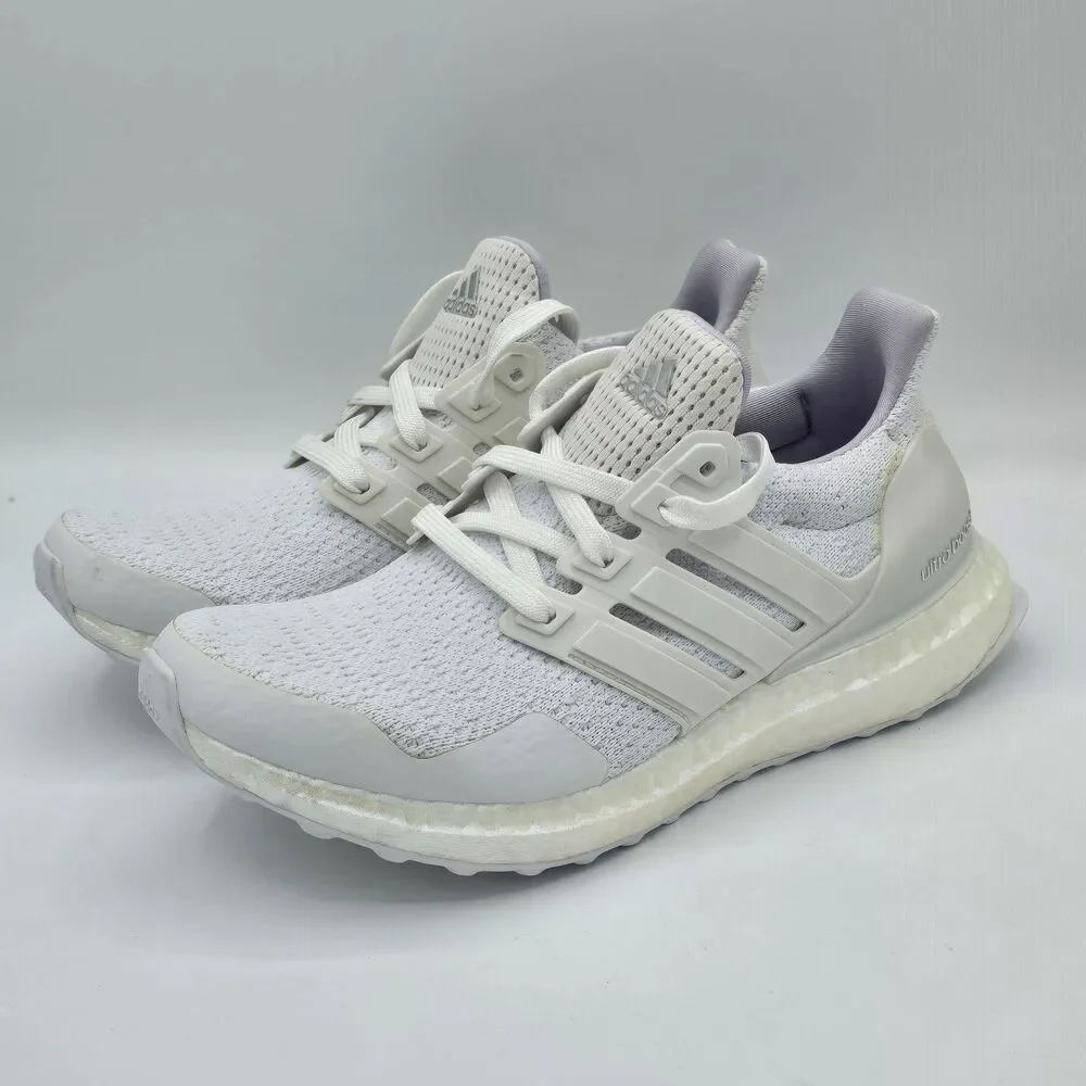adidas UltraBoost Triple White Aged Boost FY2898 Running Shoes Women’s Size 6